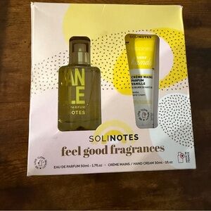 Solinotes Vanille Feel Good Fragrances and Hand Cream Set
